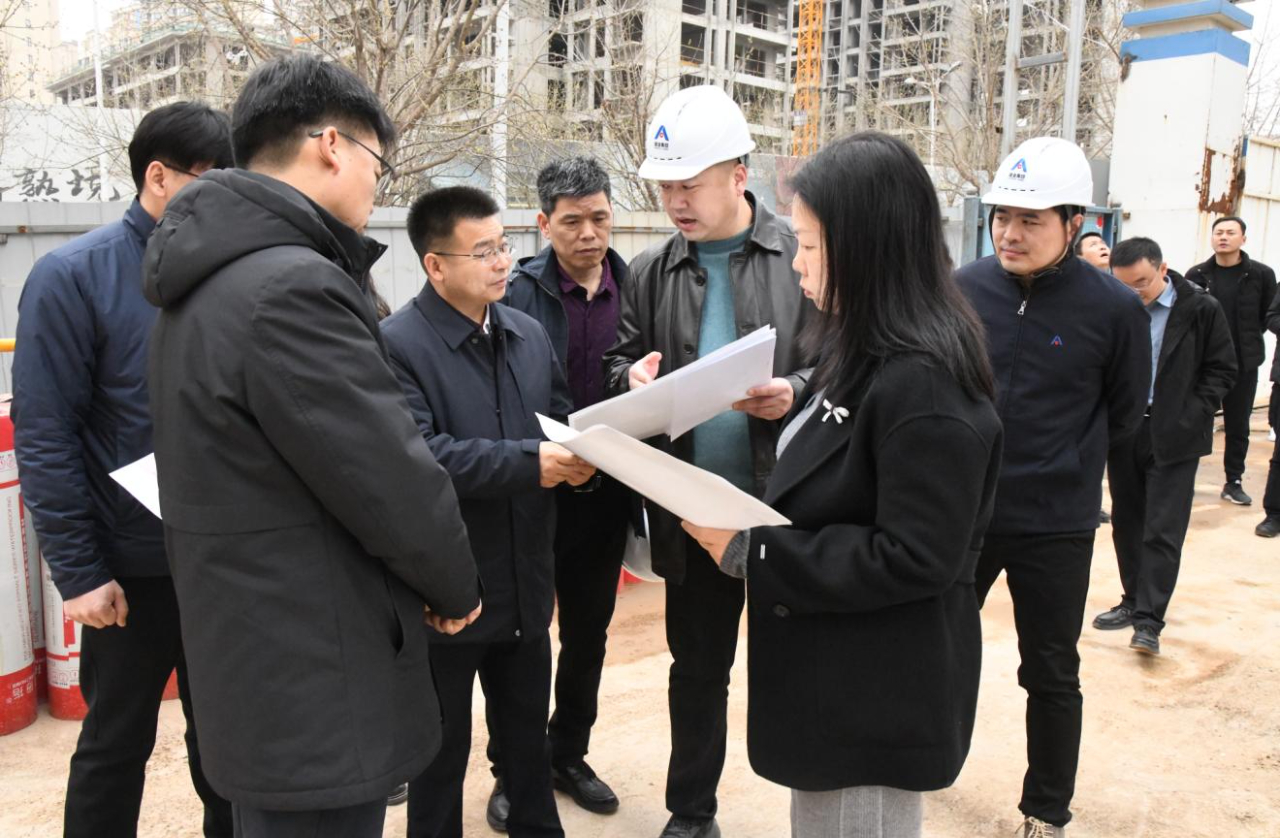 赵书政督导调研雨污分流问题楼盘工作情况